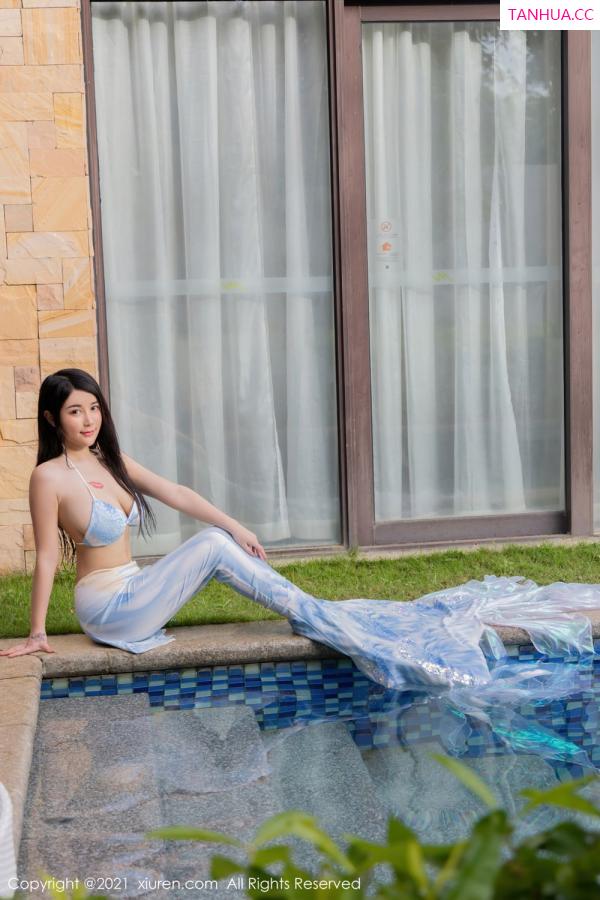 美七Mia  美七Mia泳池系列 绚丽美人鱼服饰第31张图片